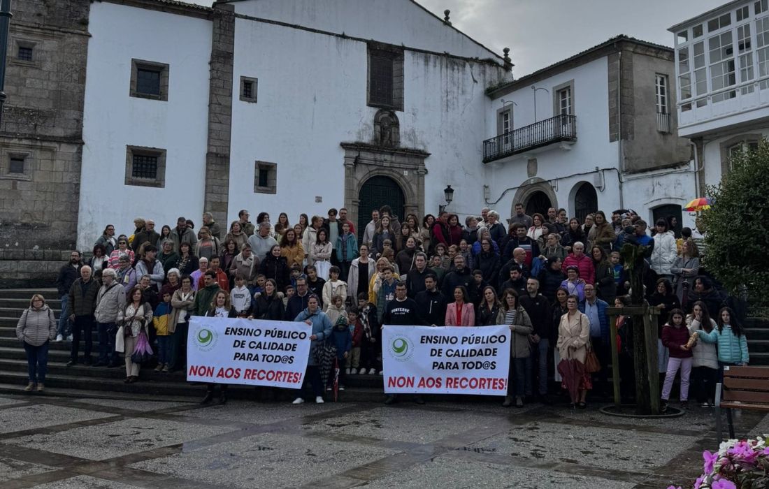BETANZOS manifestación 2024 ceip villamarin