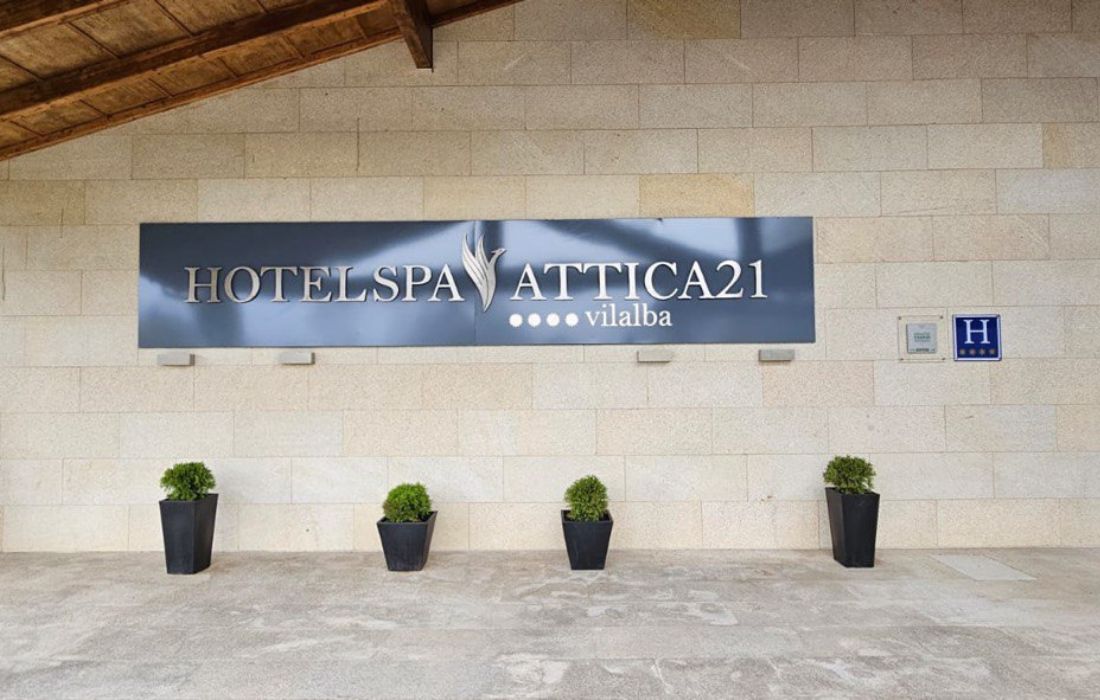 CARTEL HOTEL SPA ATTICA 21 VILALBA