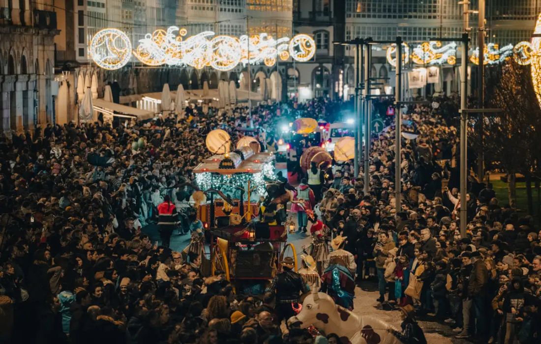 A CORUÑA cabalgata reis