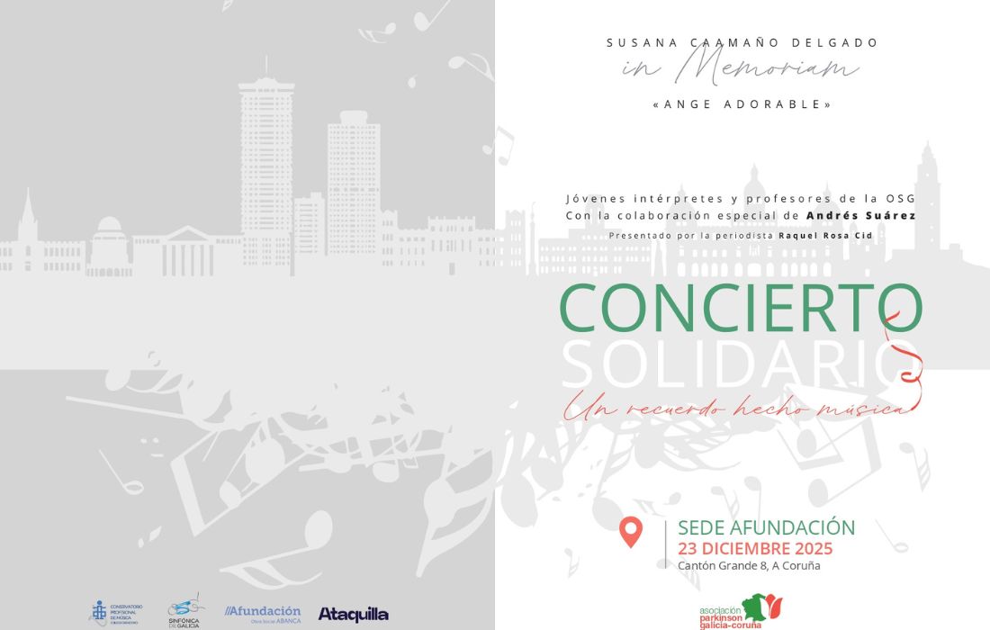 A CORUÑA concierto solidario parkingson
