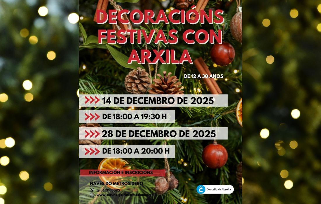 A CORUÑA decoracion nadal