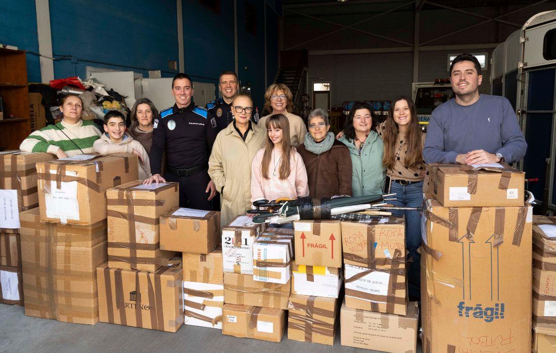 A CORUÑA doazon obxectos perdidos