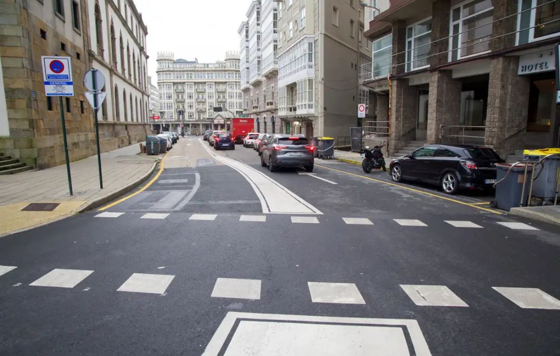 A CORUÑA paso peatones