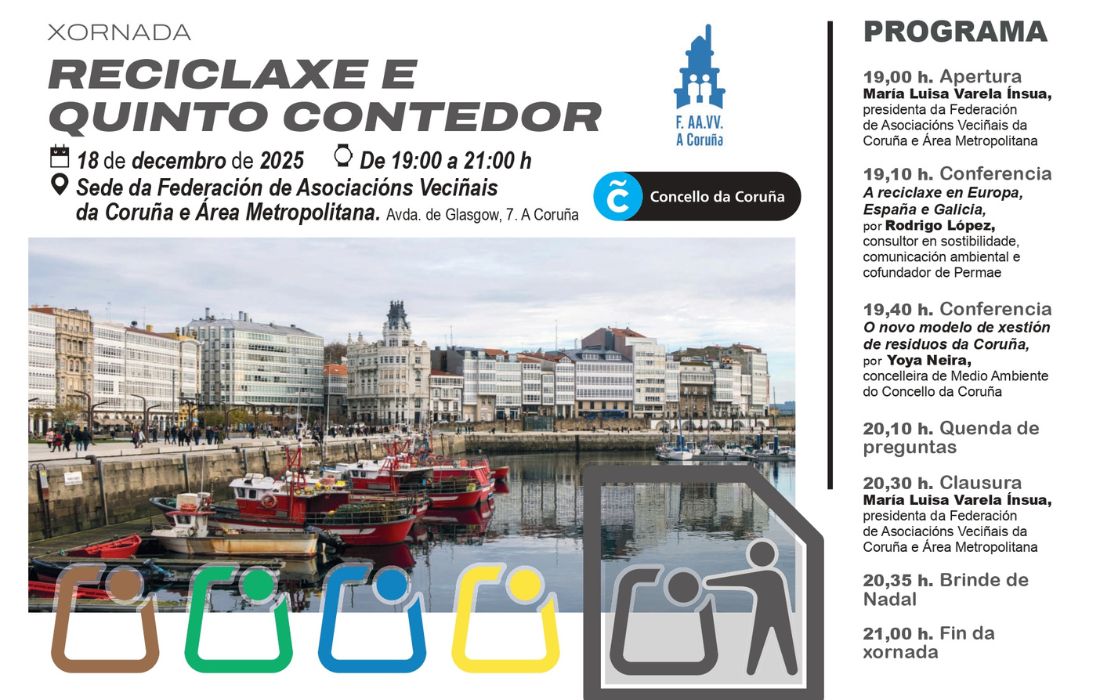 A CORUÑA xornada reciclaxe