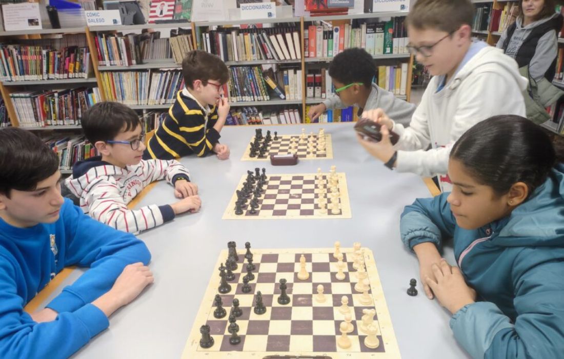 ARTEIXO ajedrez bibliotecas