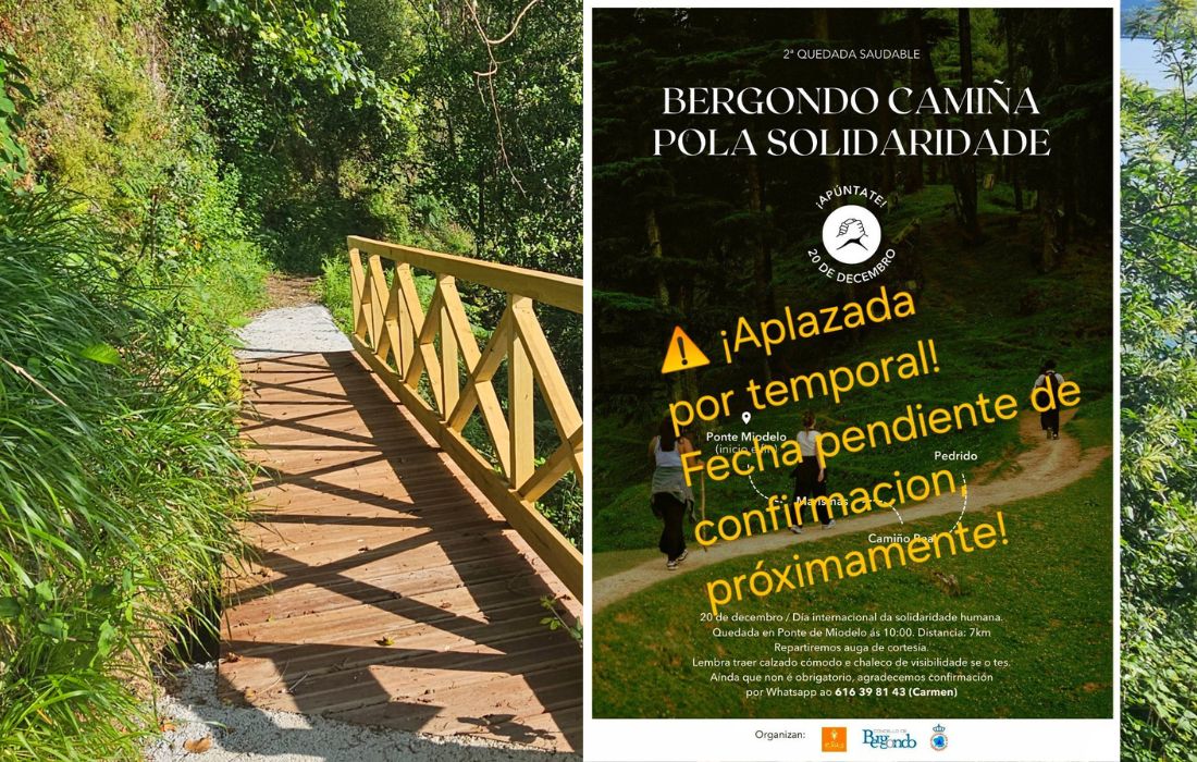 BERGONDO andaina aplazada