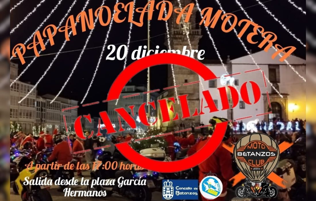 BETANZOS papanoelada cancelada