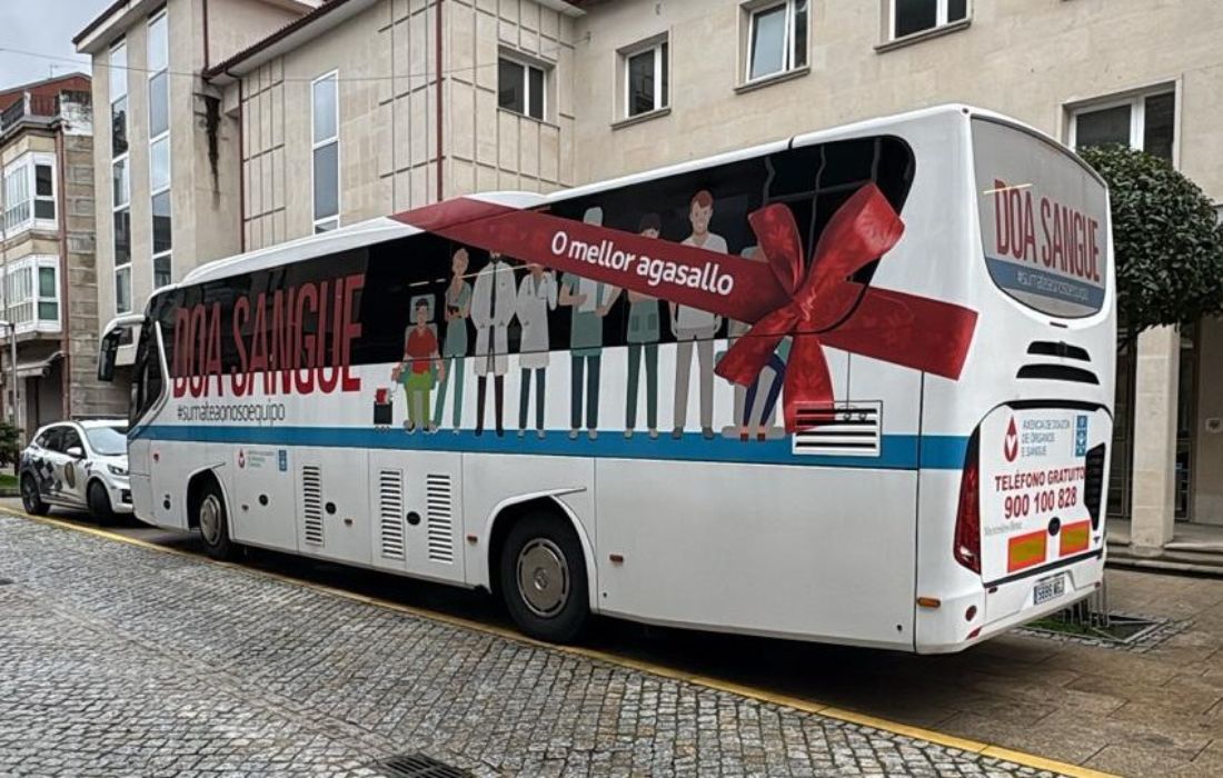 Bus doazon sangue nadal