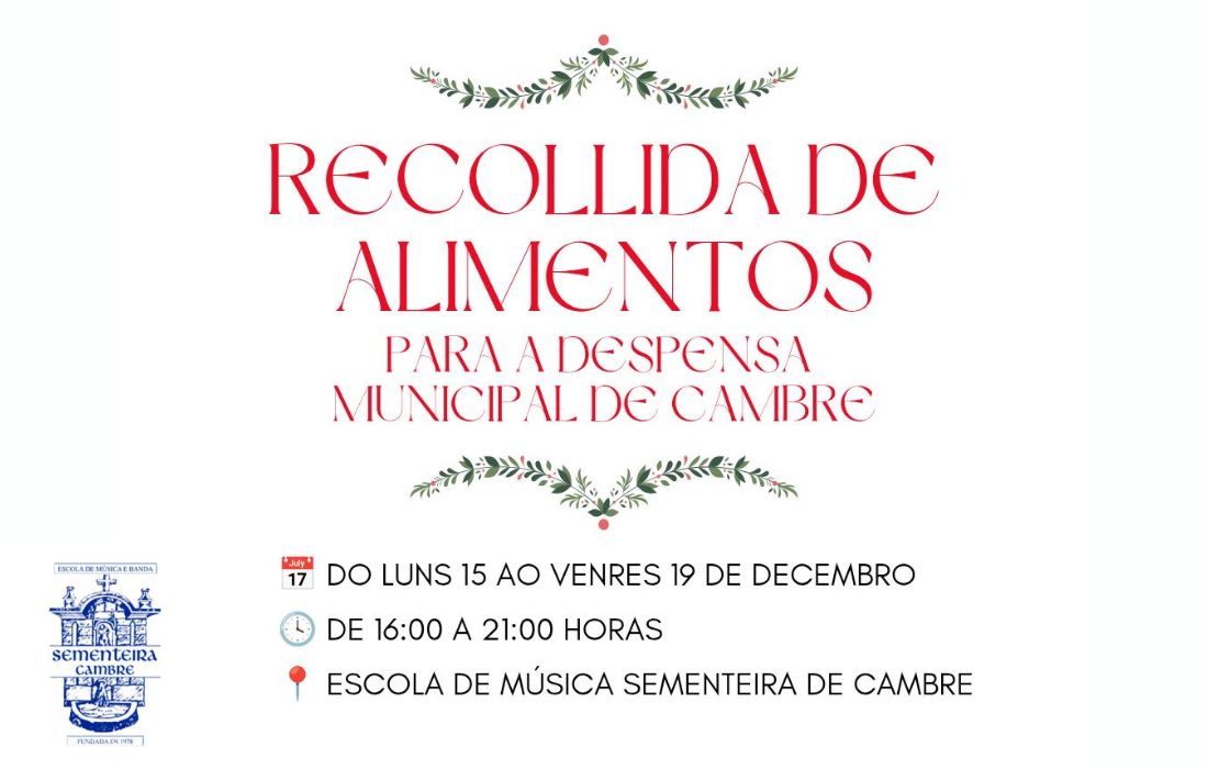 CAMBRE recollida alimentos