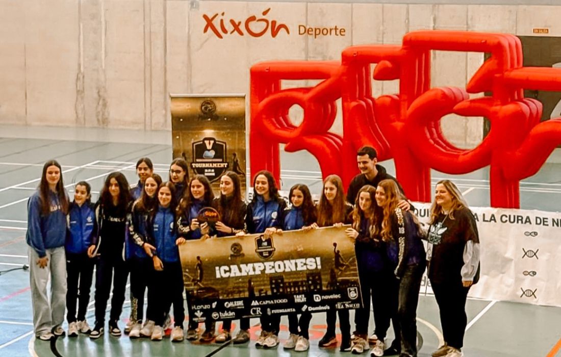 CULLEREDO campeonas baloncesto gijón
