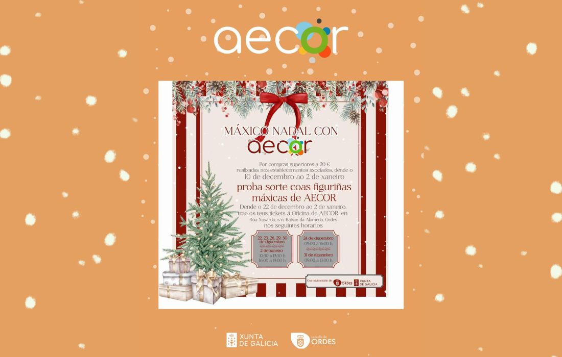 ORDES aecor sorteo navidad