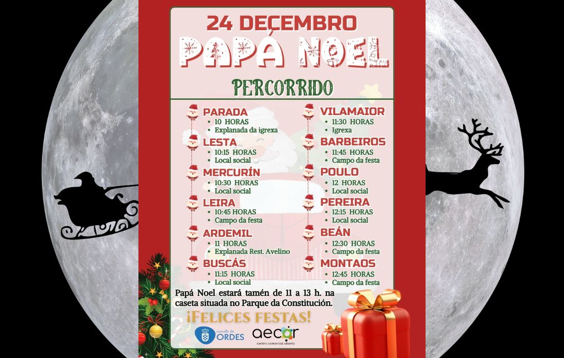 ORDES cabalgata papá noel