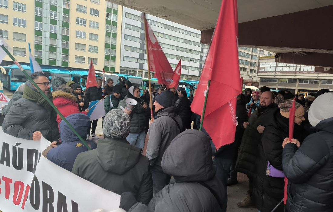 A CORUÑA folga bus