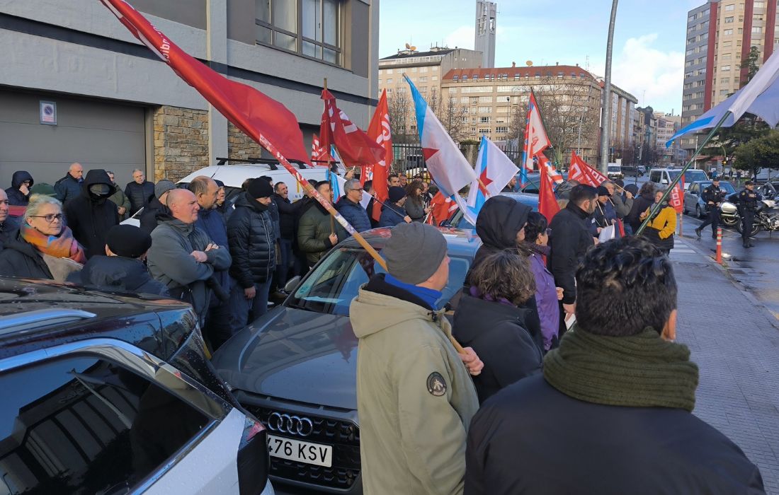 A CORUÑA folga buses