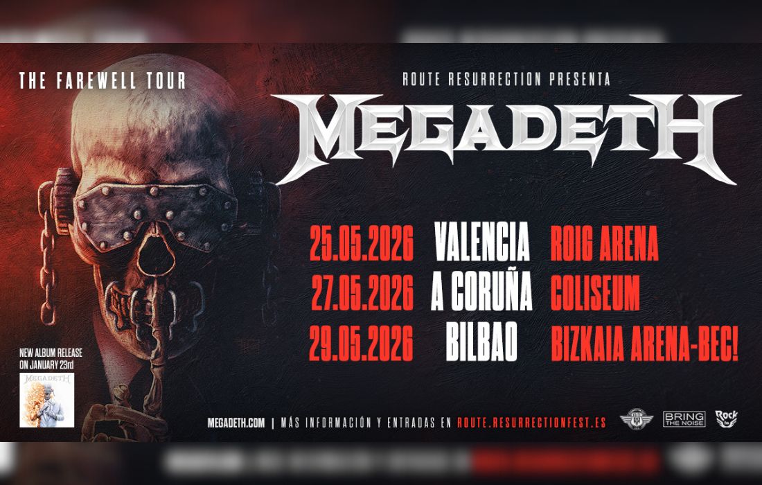 A CORUÑA megadeth