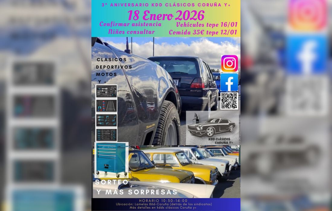 A CORUÑA quedada coches