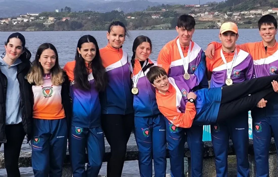 BERGONDO olimpico mandeo Campionato Galego de Fondo en Castrelo de Miño