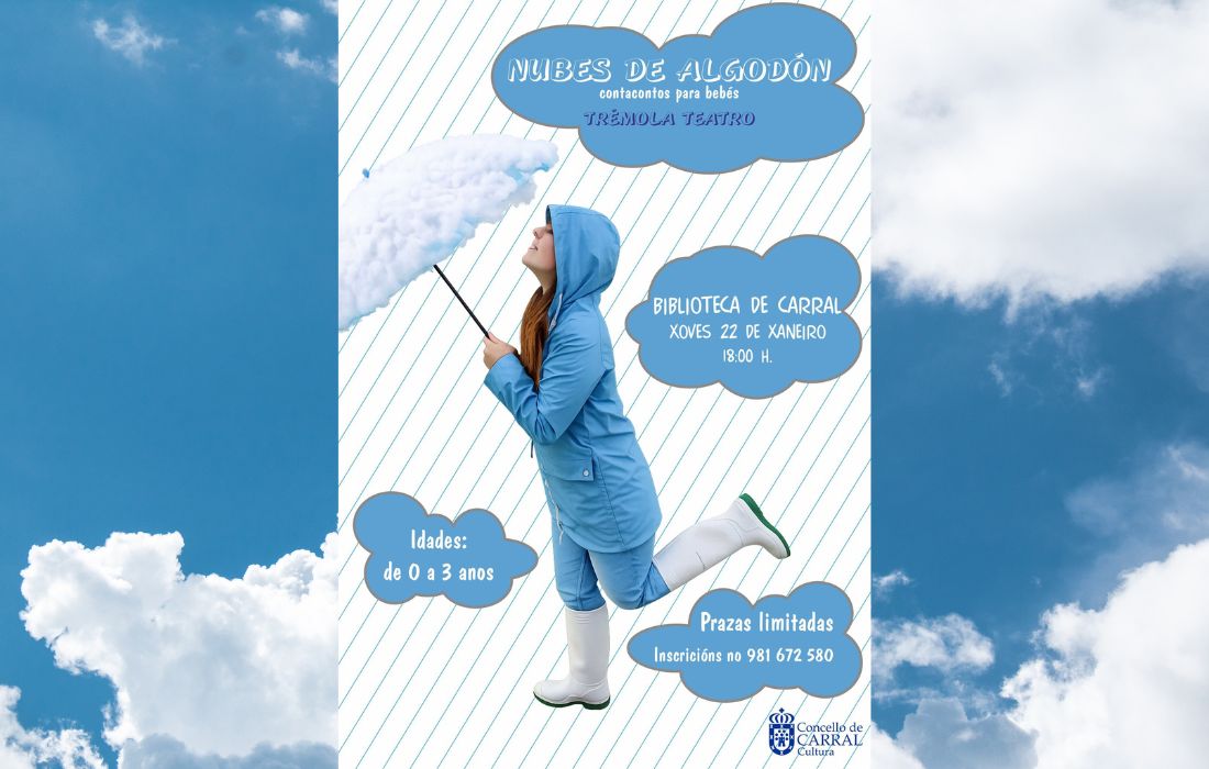 CARRAL nubes algodon