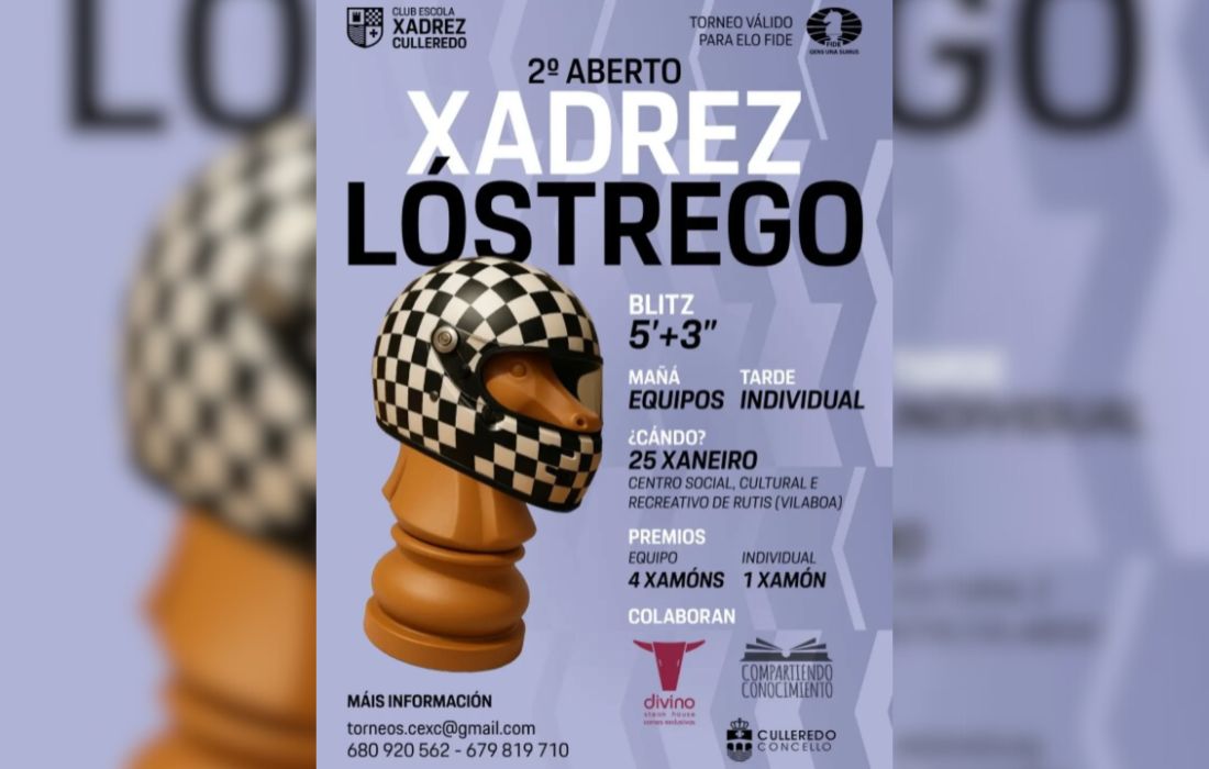 CULLEREDO torneo xadrez