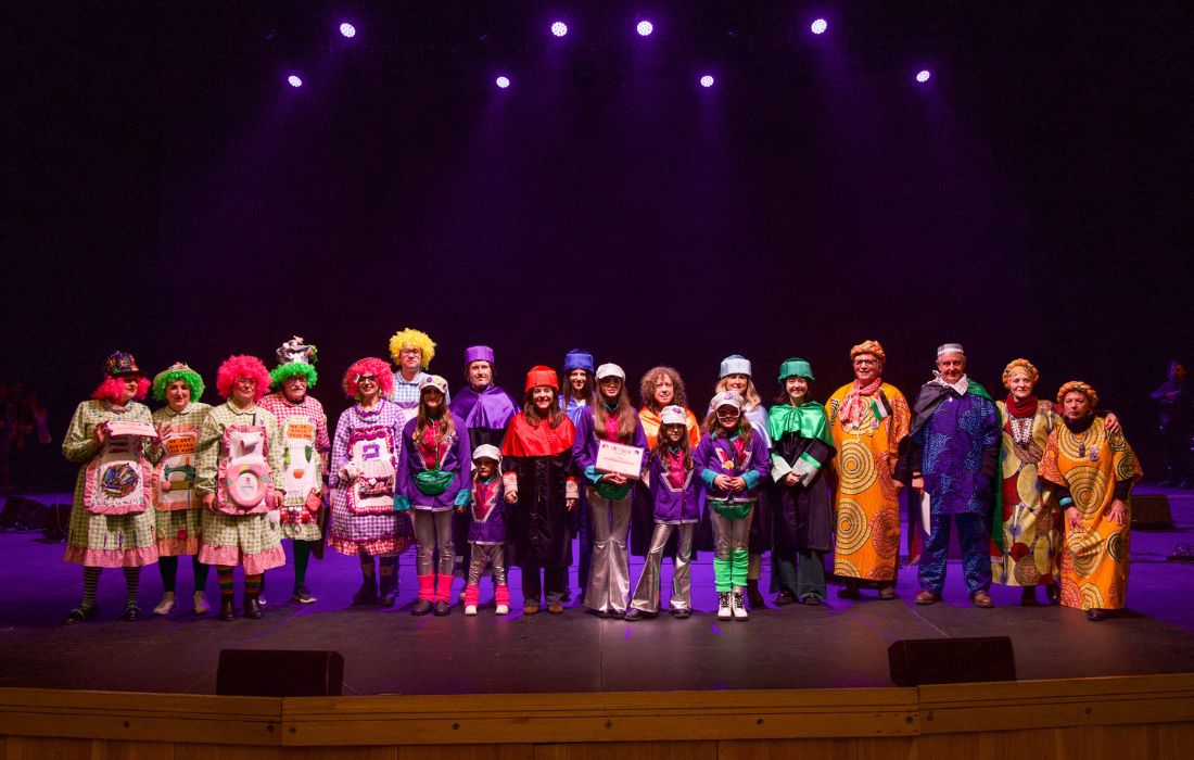 A CORUÑA comparsa monte alto a 100