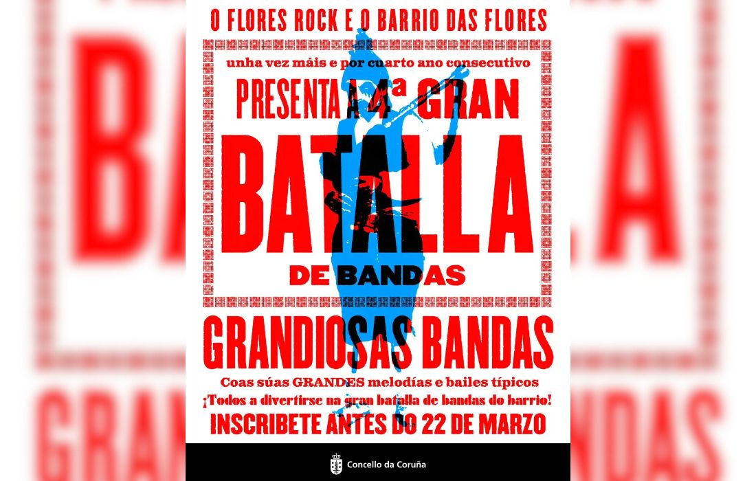 A CORUÑA flores rock