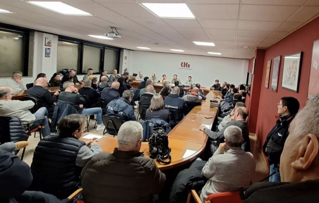 A CORUÑA mesa folga bus