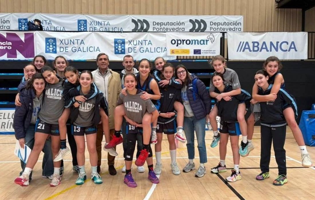 A CORUÑA minibasket marin