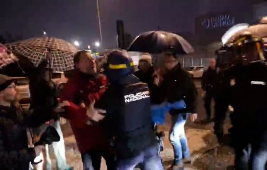 A CORUÑA policia folga buses