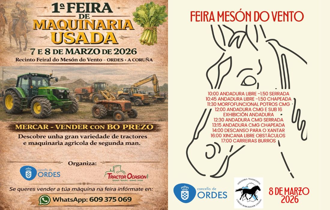 ORDES feiras marzo