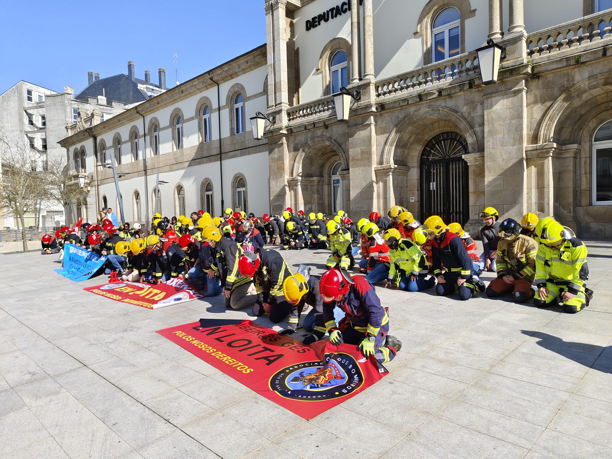 bombeiros ges lugo concentracion deputacion