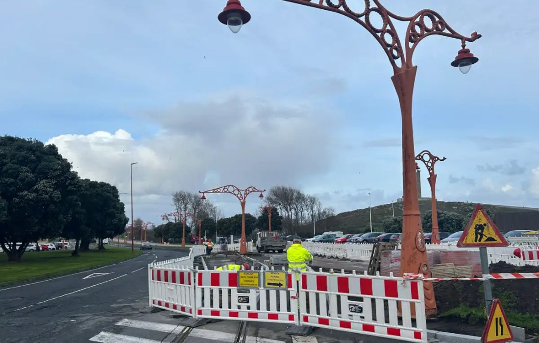 A CORUÑA obras temporal