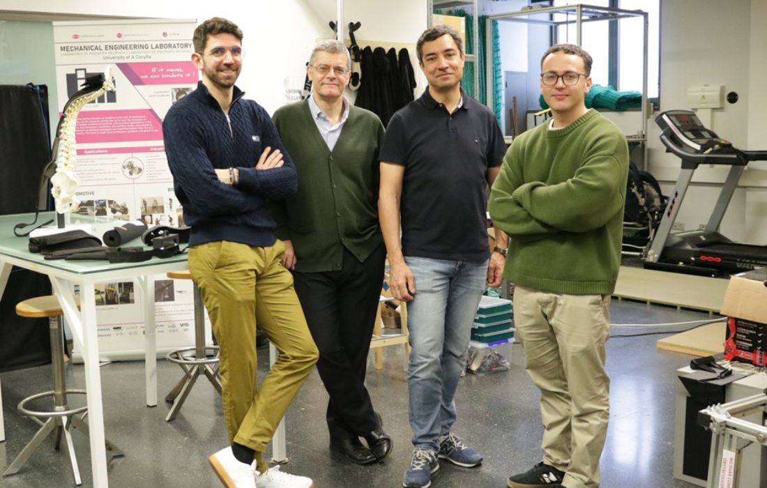 A CORUÑA udc exoesqueleto