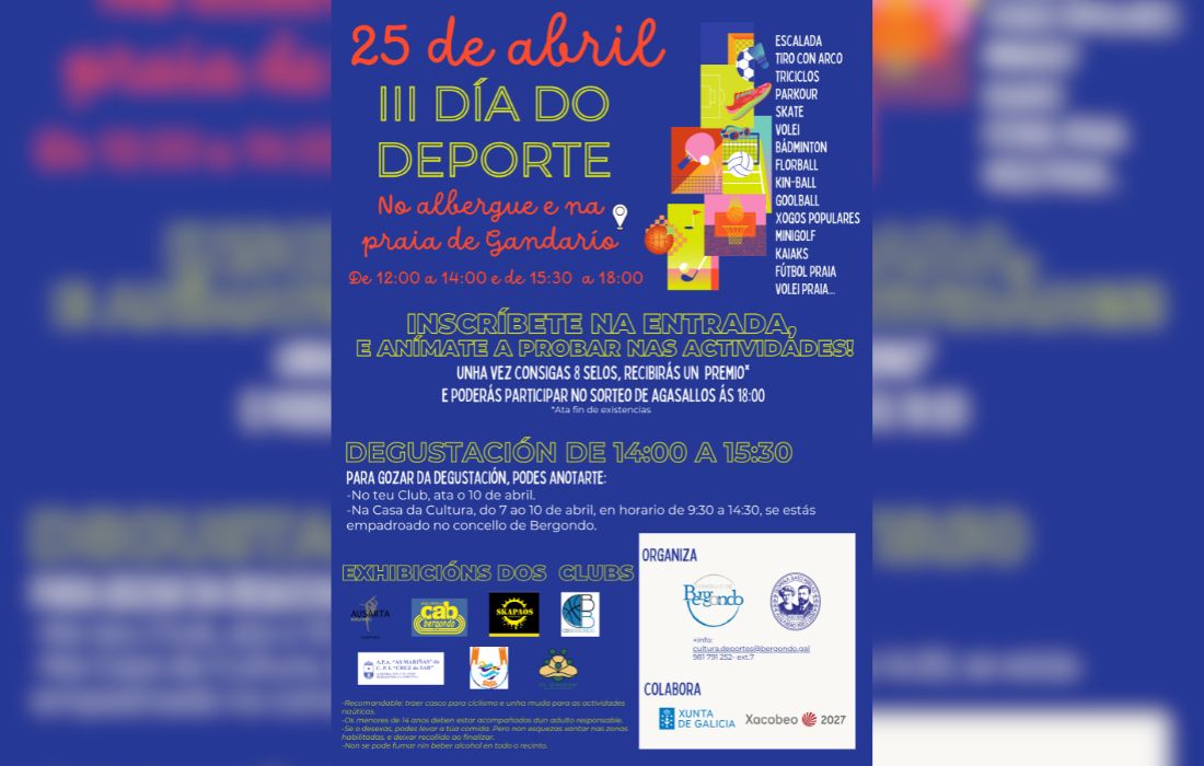 BERGONDO día do deporte 2026