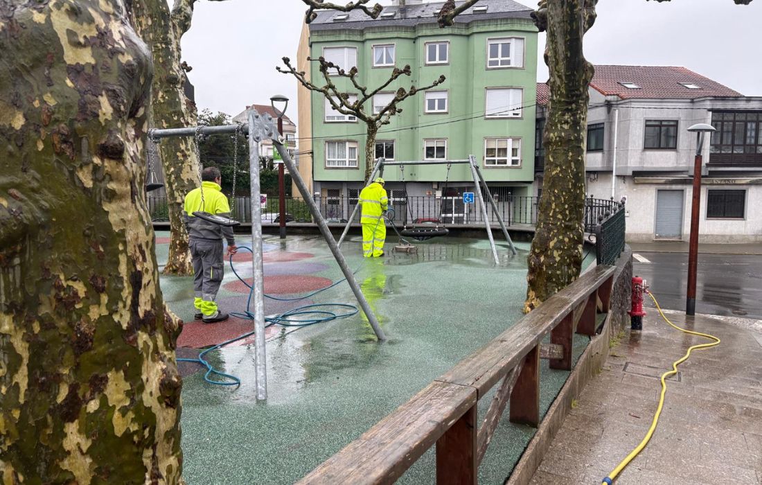 CARRAL limpeza parque