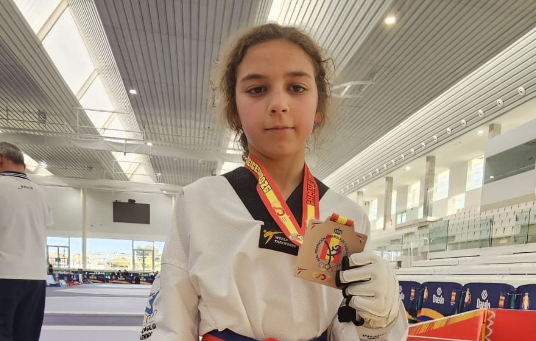 OLEIROS ganadora taekwondo