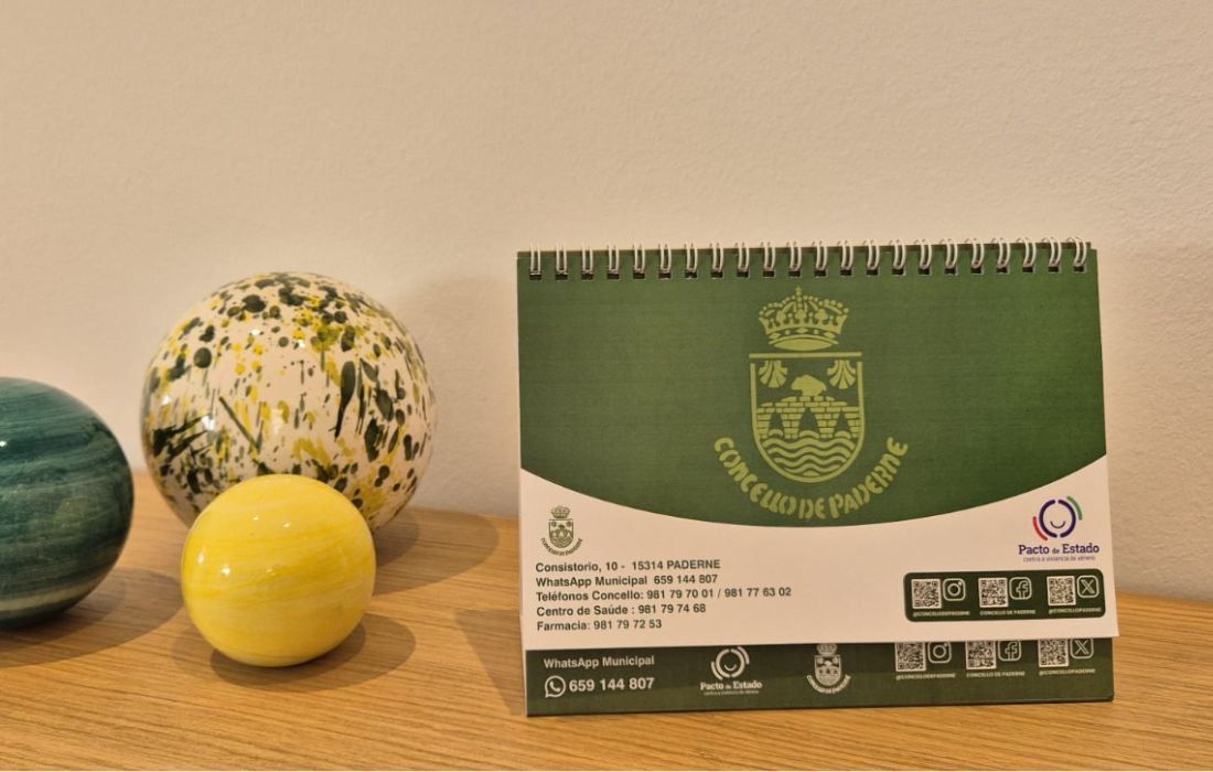 PADERNE calendario 2026