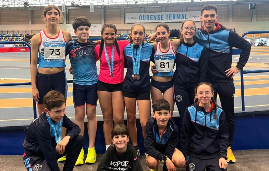SADA atletismo medallas