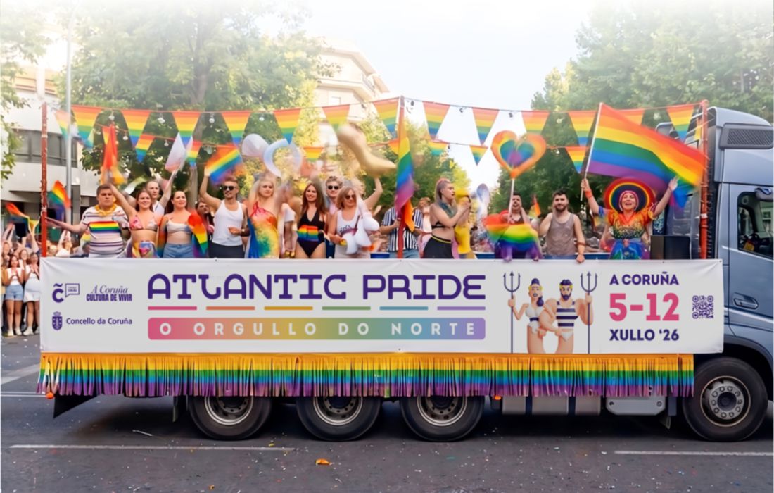 A CORUÑA camion pride