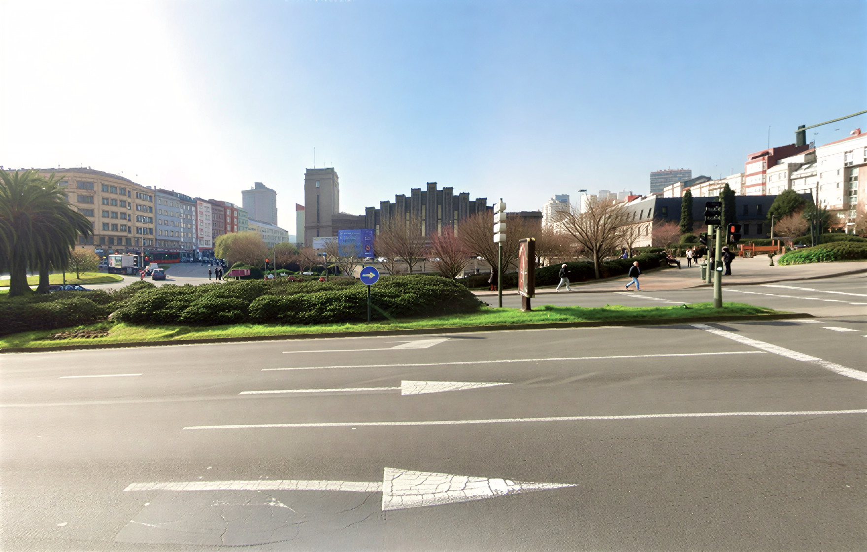 A CORUÑA carriles intermodal_