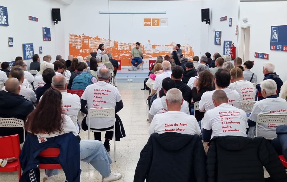 A CORUÑA monte mero reunion PSOE
