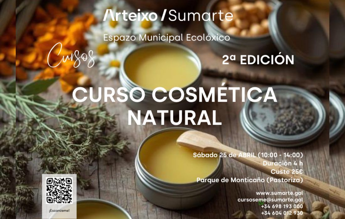 ARTEIXO curso cosmetica