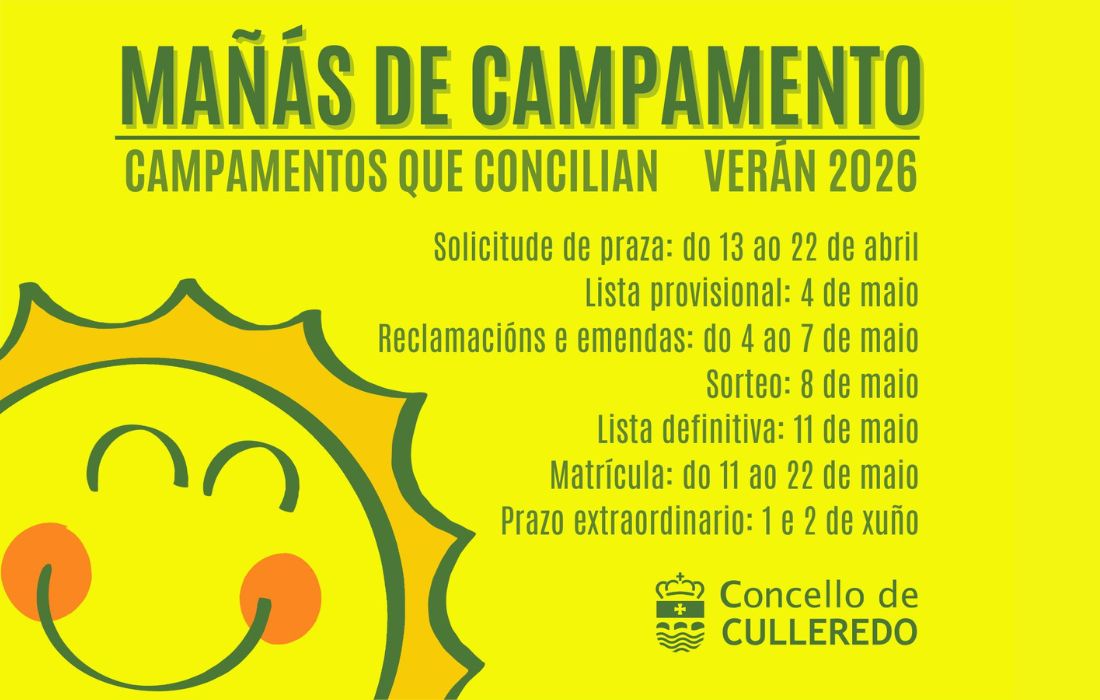 CULLEREDO campamento mañás
