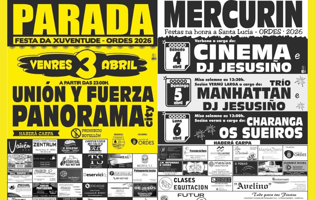 ORDES festas abril