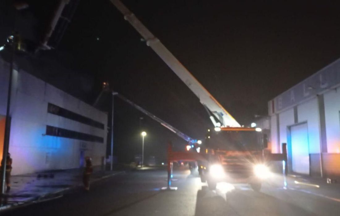 SADA incencio poligono espiritu santo