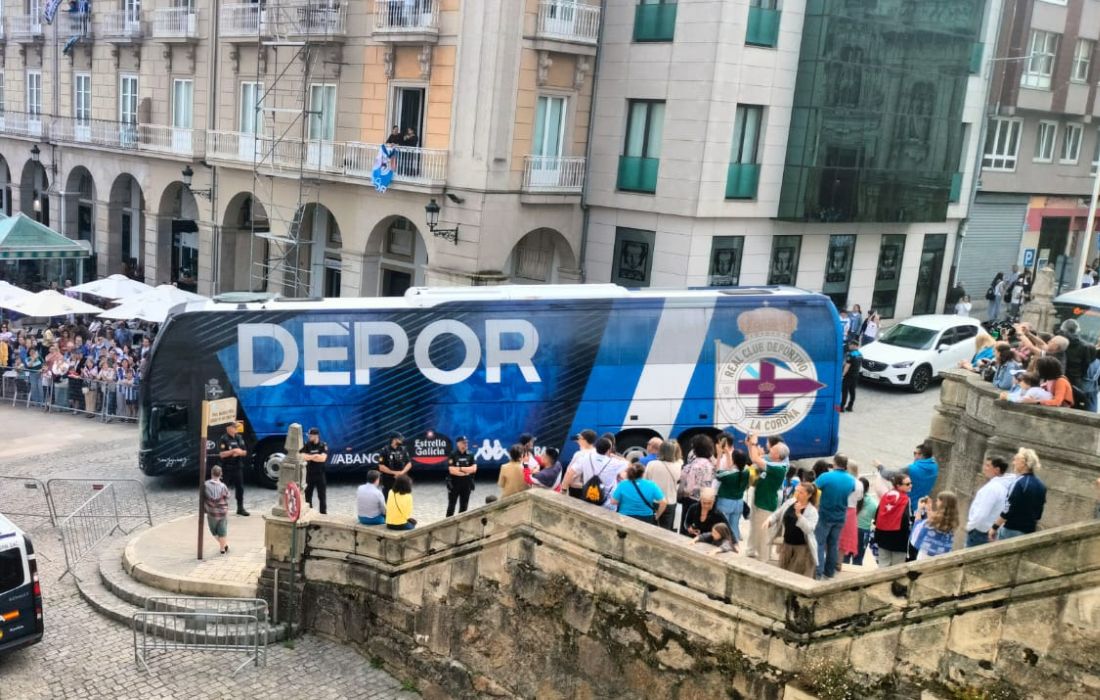 A CORUÑA bus dépor