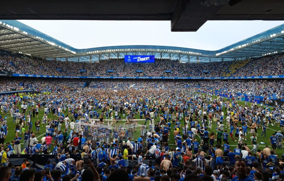A CORUÑA celebración depor