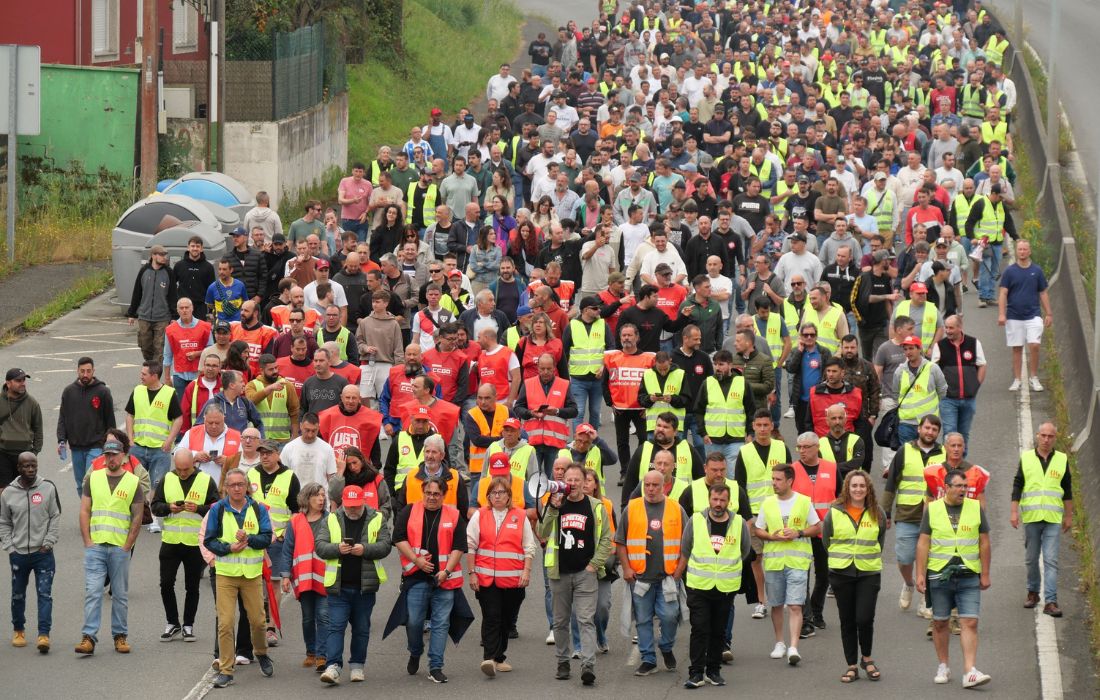 A CORUÑA folga metal 26 maio 2026