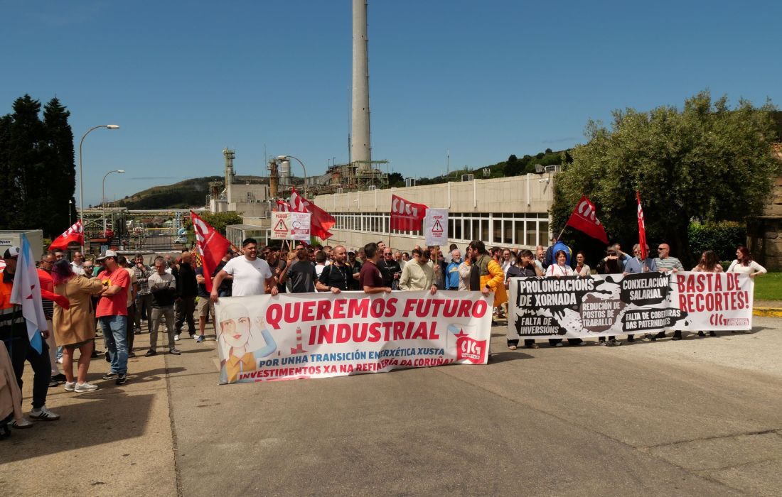 A CORUÑA manifa refineria