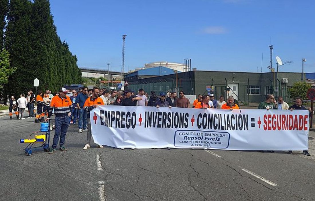 A CORUÑA manifestacion repsol