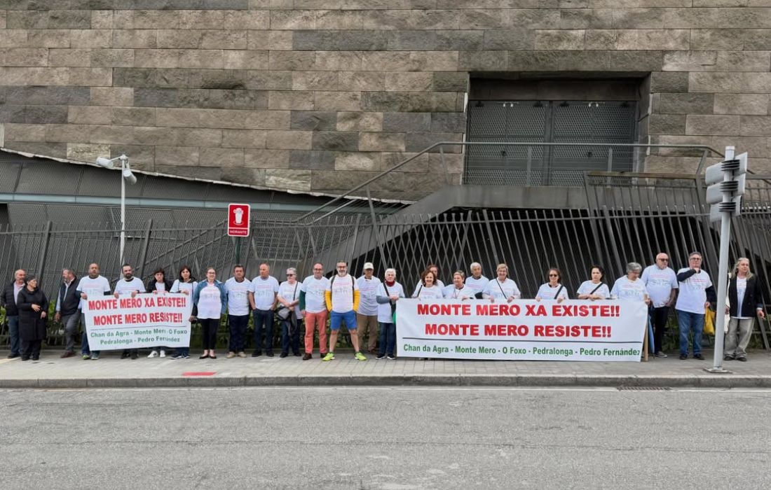 A CORUÑA monte mero manifestacion lukia